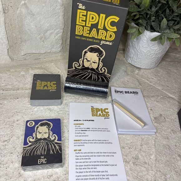 The Epic Beard Card Game New - Picture 2 of 6
